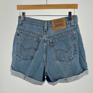 Vintage 90s Levi's Orange tab 37954 Cuffed Shorts Size 9